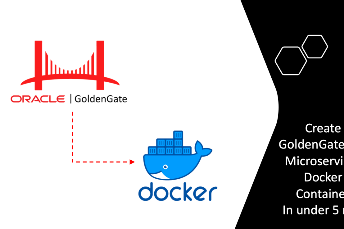 Create GoldenGate 21c Microservices  Docker Container under 5 min