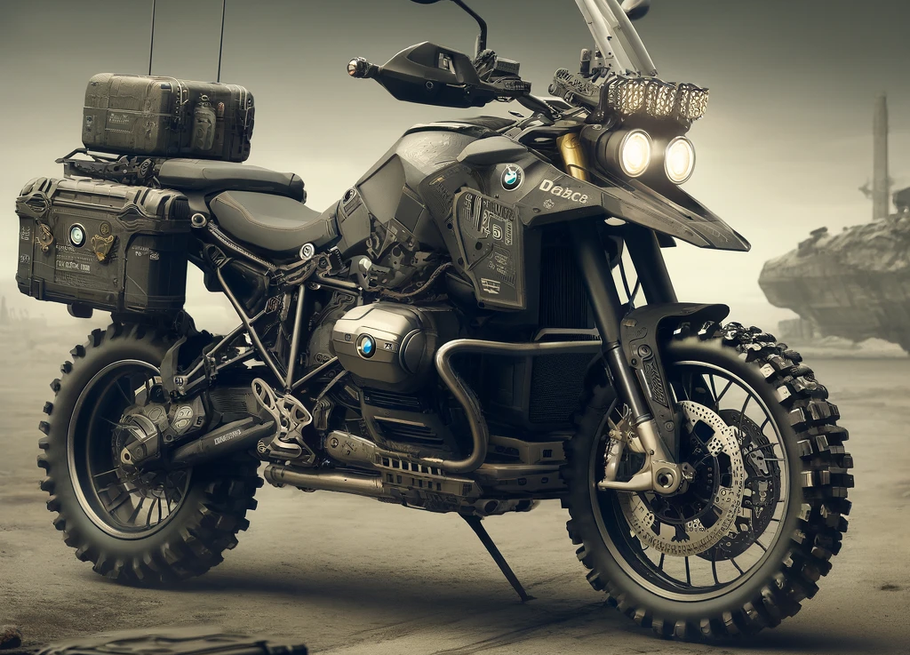 Chose your favorite BMW R1250 GS “AI” Generated Fighter